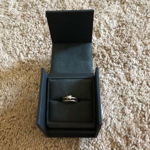 DAVID YURMAN X collection ring with diamonds